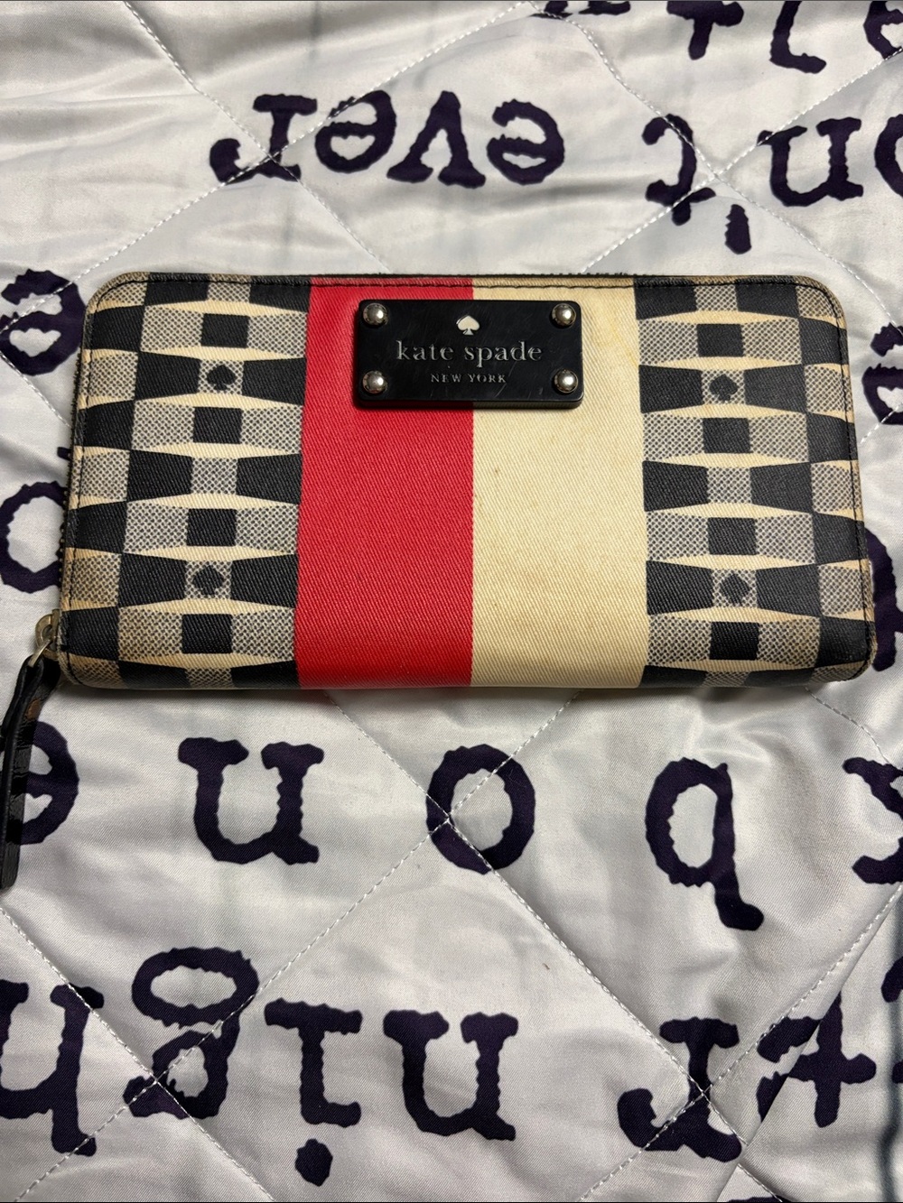 Kate Spade Storybook Lining Wallet